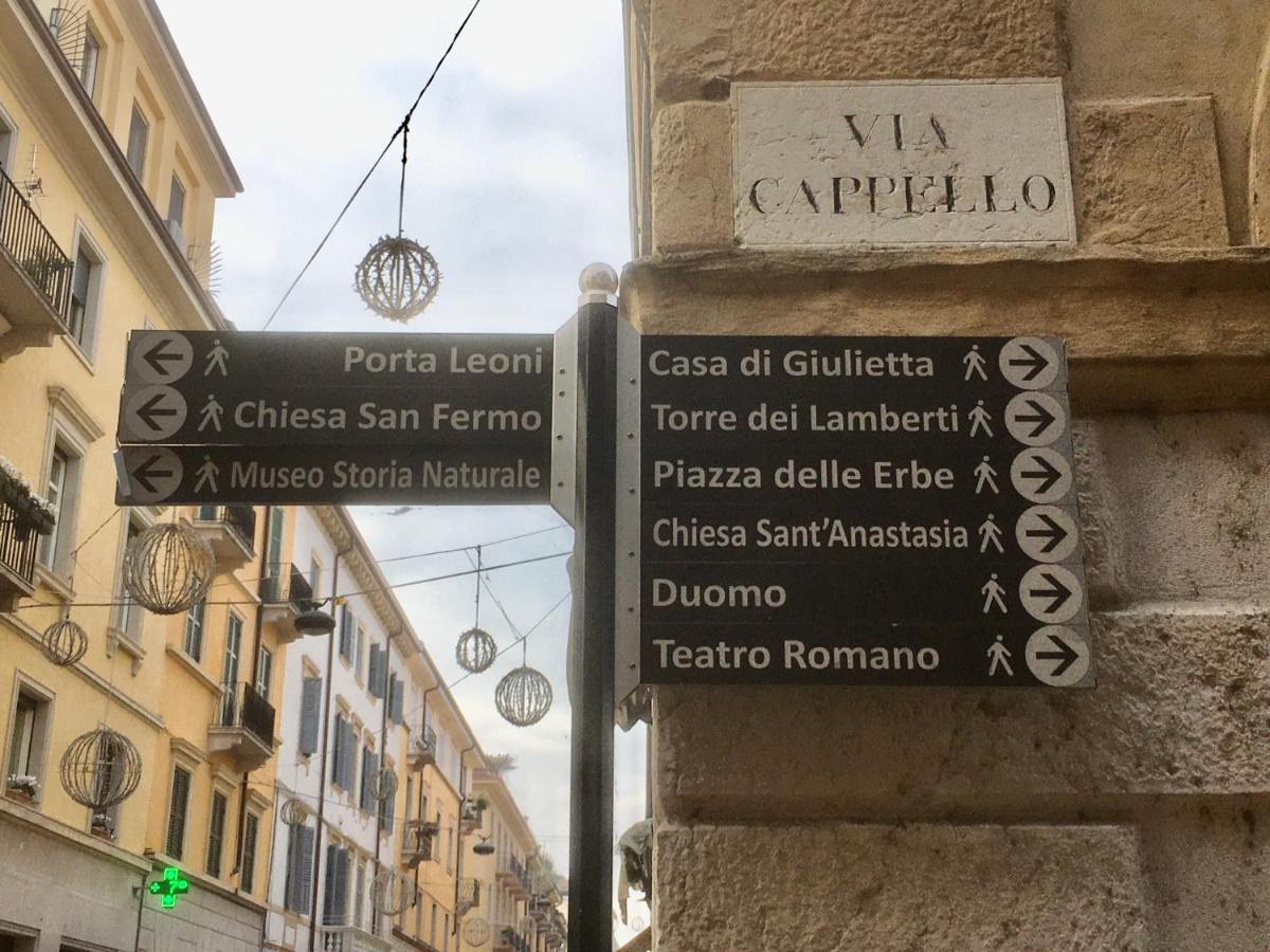 Appartement A Due Passi Da Giulietta-Casa Capuleti à Vérone Extérieur photo
